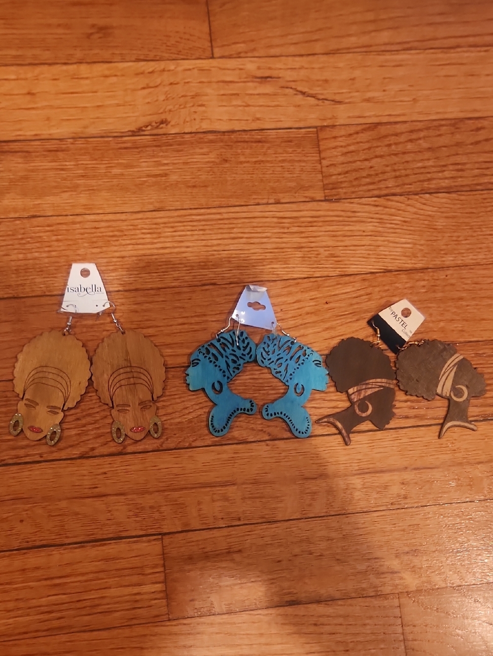 Afro Silhouette Earrings